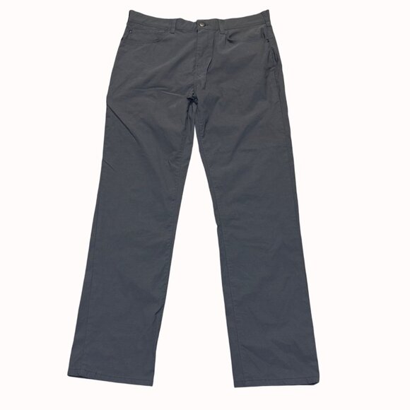 Denali Mens Straight Fit Pants 34x32 Charcoal Gray Active Lifestyle Casual Work - Picture 1 of 9